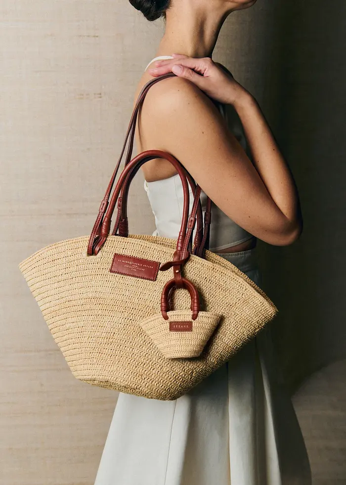 Accessoire de sac Justine - Raphia Naturel