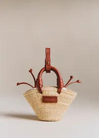 Accessoire de sac Justine - Raphia Naturel — view 2