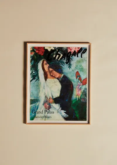 Affiche Grand Palais, Chagall, 1975 - 56,5 x 71 cm
