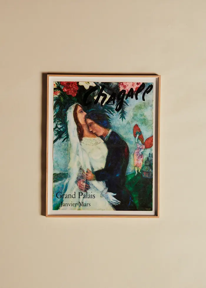 Affiche Grand Palais, Chagall, 1975 - 56,5 x 71 cm