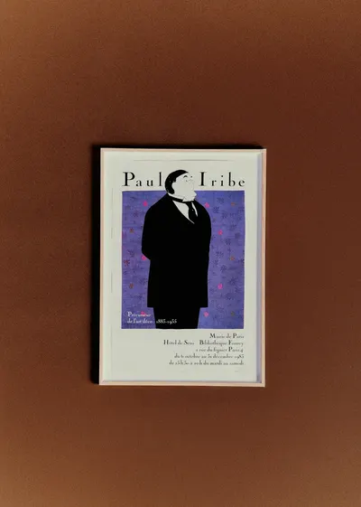 Affiche Hôtel de Sens, Paul Iribe, 1983 - 46,5 x 56,5 cm