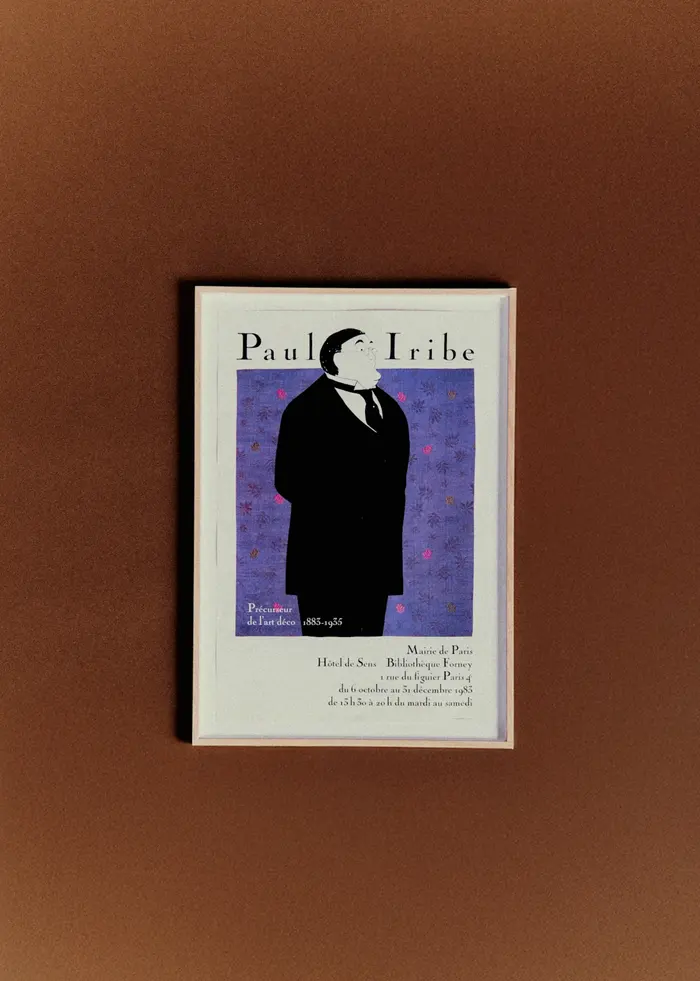 Affiche Hôtel de Sens, Paul Iribe, 1983 - 46,5 x 56,5 cm