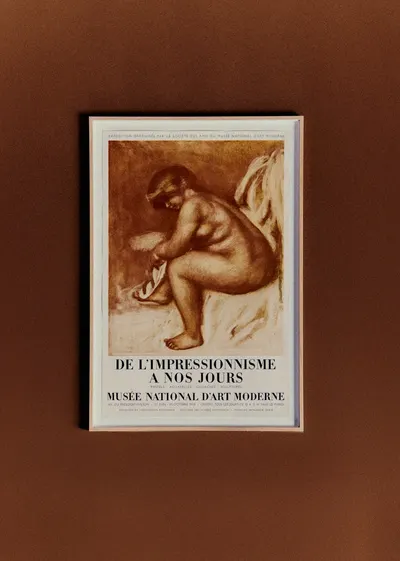 Affiche Musée National d'Art moderne, De l'impressionnisme à nos jours - 55,5 x 81,5 cm