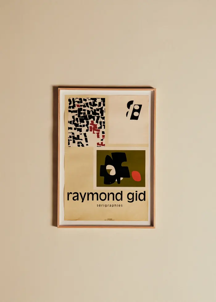 Affiche Raymond Gid - 46,5 x 66,5 cm
