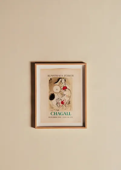 Affichette Mourlot de Chagall - N°1