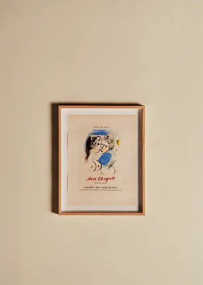 Affichette Mourlot de Chagall - N°12