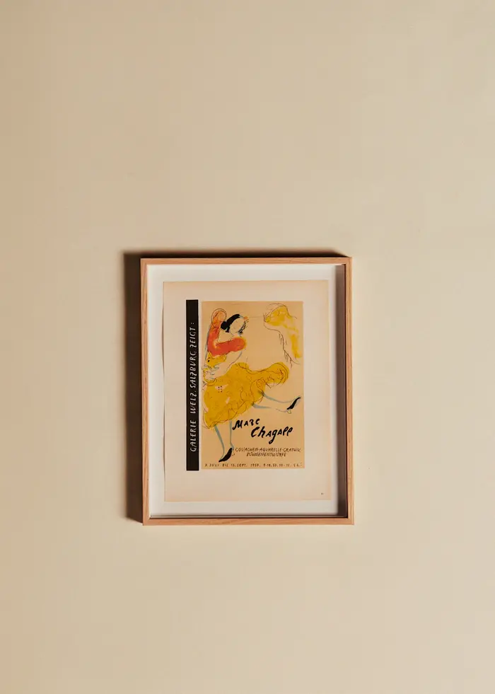 Affichette Mourlot de Chagall - N°3