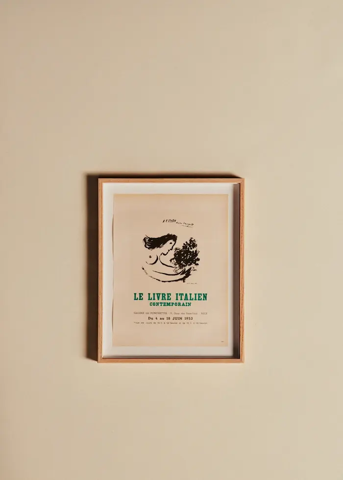 Affichette Mourlot de Chagall - N°4