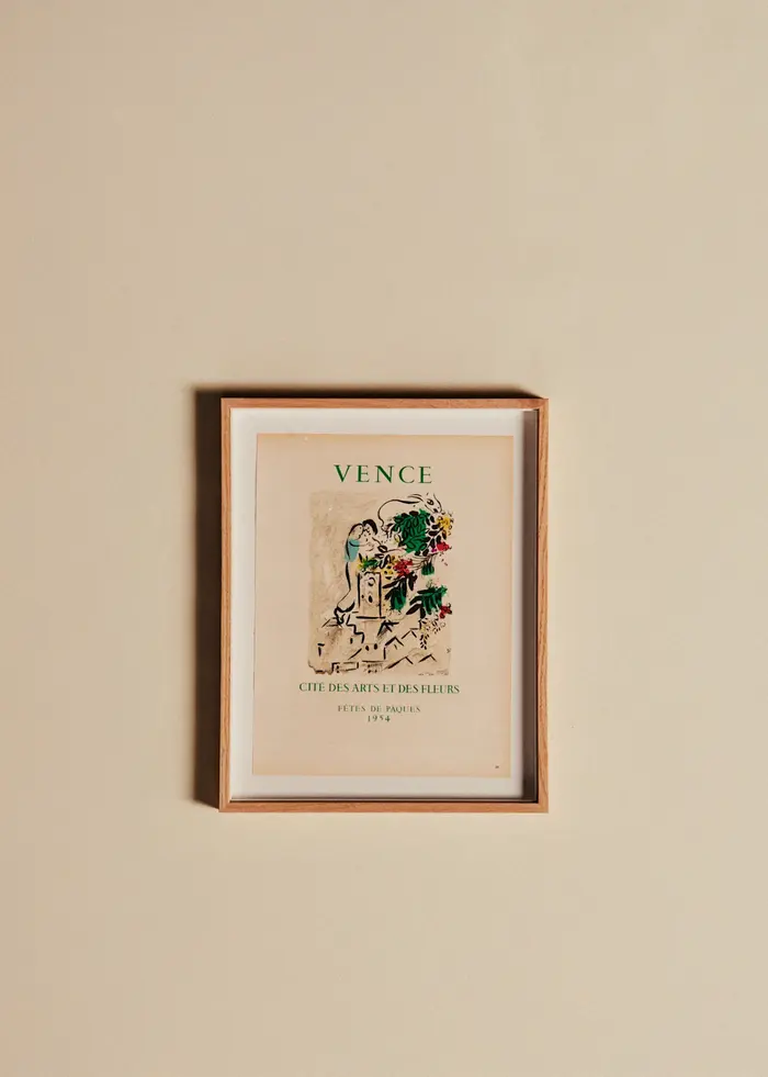 Affichette Mourlot de Chagall - N°7