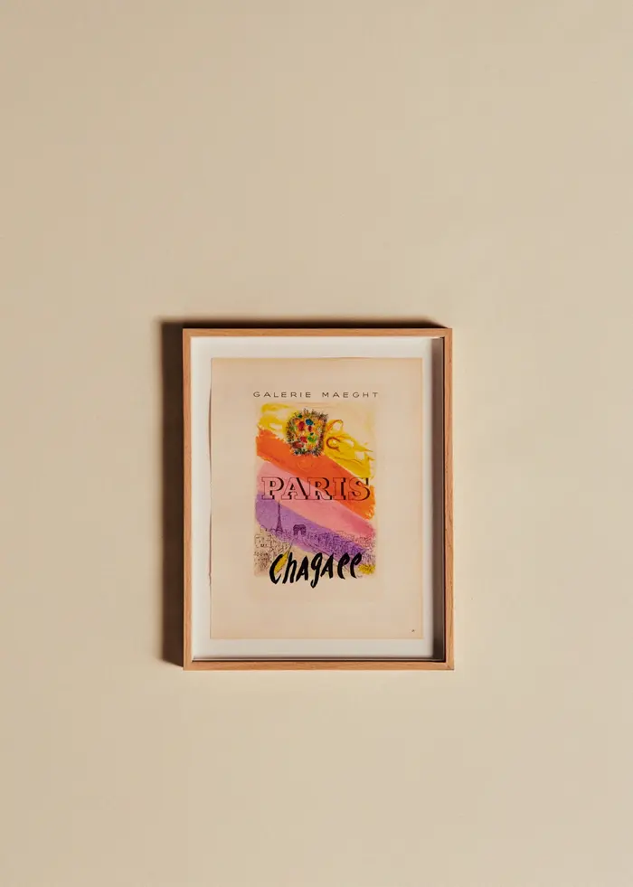 Affichette Mourlot de Chagall - N°9