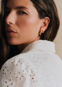 Anneaux Julie - Doré — view 2