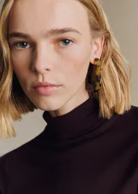 Anneaux Lizo - Brun Écaille — view 2