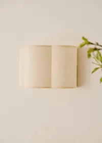 Applique Boléro - petit modèle - Jute écru (douille E14) — view 4