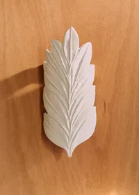 Applique Primavera par François Bazin - Ecru — view 2