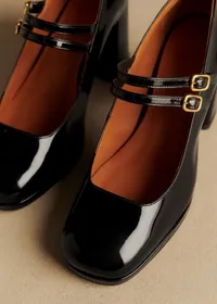 Babies High Carmen - Noir Vernis — view 4