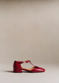 Babies Low EULALIE - Cerise Lisse — view 3