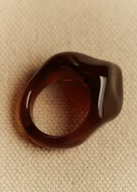 Bague Alia - Brun — view 2