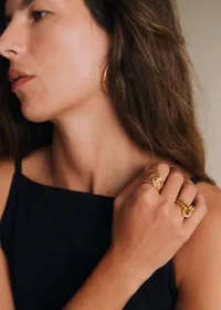 Bague Alice - Doré — view 3