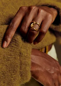 Bague Alice - Doré — view 4