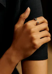 Bague Ama - Argenté — view 2