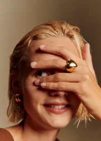 Bague Célia - Doré — view 4