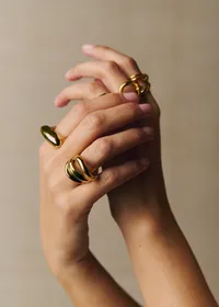 Bague Clara - Doré — view 4