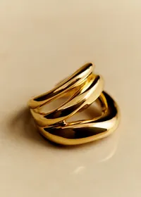 Bague Federica - Doré — view 4