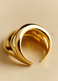 Bague Federica - Doré — view 5
