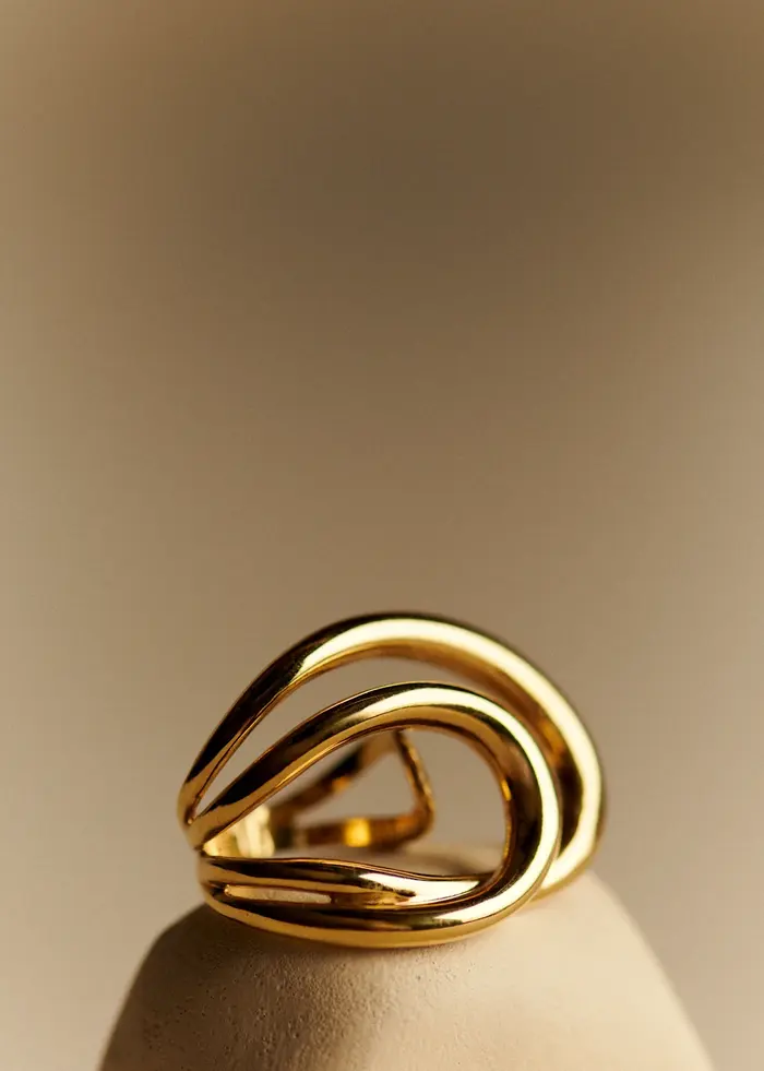 Bague Gina - Doré