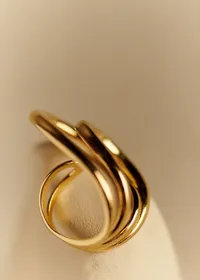Bague Gina - Doré — view 3