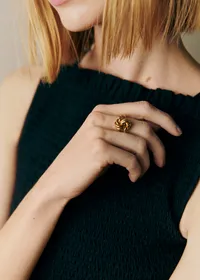 Bague Lucia - Doré — view 2