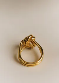 Bague Lucia - Doré — view 3