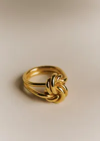 Bague Lucia - Doré — view 4