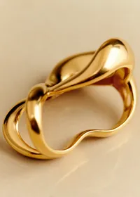 Bague Valentin - Doré — view 4