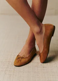 Ballerines Low Agathe - Noisette — view 4