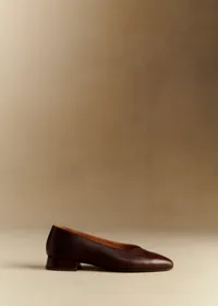 Ballerines Low Bertille - Chocolat Téjus — view 3