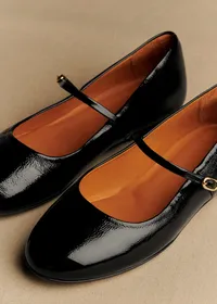 Ballerines Low Méline - Noir Vernis — view 3