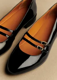 Ballerines Low Ninon - Noir Vernis — view 4