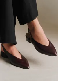 Ballerines Low Suzanne - Bordeaux Vintage — view 4