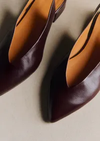 Ballerines Low Suzanne - Bordeaux Vintage — view 5