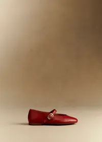 Ballerines Low Valentin - Rouge Lisse — view 4