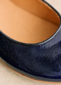 Ballerines Paula - Marine Lisse — view 4