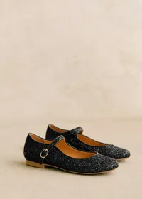 Ballerines Paula - Noir Paillette — view 3