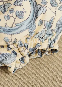 Barboteuse Lina - Petit Sézane x Antoinette Poisson - Imprimé Oiseaux Bleus — view 3