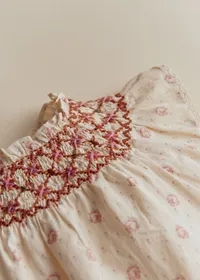Barboteuse Mathilde - Imprimé Mini Roses — view 2