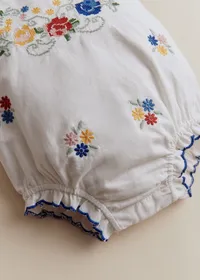 Barboteuse Philippine - Broderie Placée Spring — view 2
