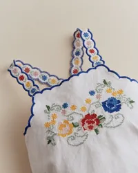 Barboteuse Philippine - Broderie Placée Spring — view 3