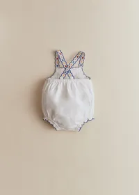 Barboteuse Philippine - Broderie Placée Spring — view 4