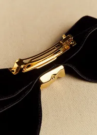 Barrette Mégane - Noir Doré — view 4