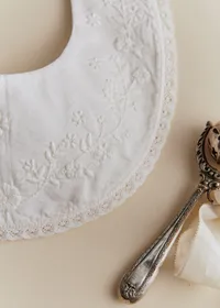 Bavoir Claudie - Ecru — view 2